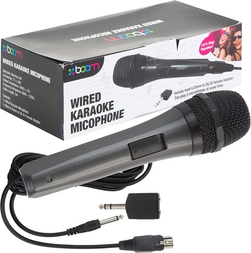 Wired karaoke microphone - wired, &