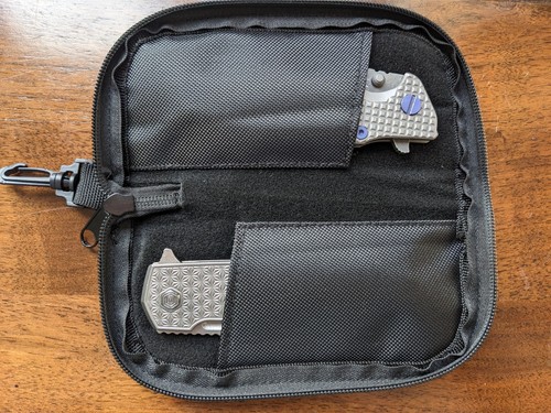 Twin knife tool padded - x,