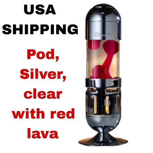 Mathmos pod silver clear with - silver,,
