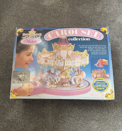 Vintage matchbox carousel 1989 - carousel,