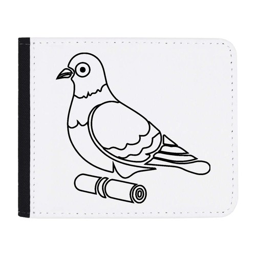 Carrier pigeon wallet - pigeon',