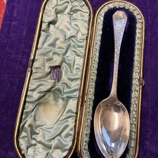 Silver Christening Spoon 1861