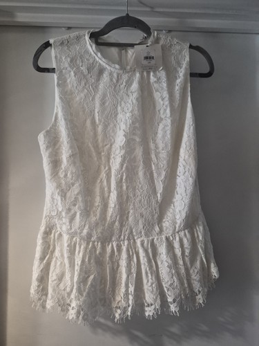 Sophie gray peplum ivory lace - sophie,