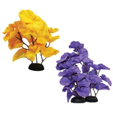  AQUARIUM SILK PLANTS YELLOW