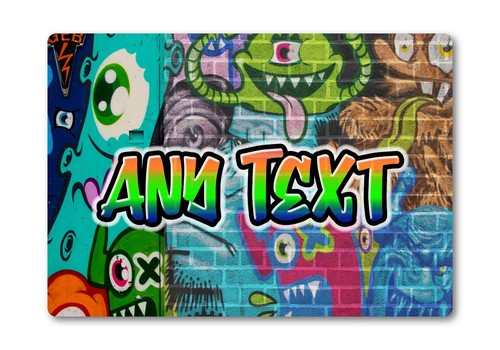 Personalised any text graffiti - personalised,