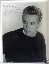 James dean signed photograph - signed,