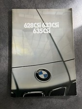 BMW 6 Series Sales Brochure. 628CSi, 633CSi & 635CSi.