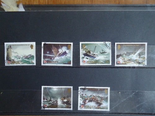 Jersey postage stamps showing - jersey,
