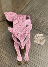 Lea Stein Renaud Fox Brooch