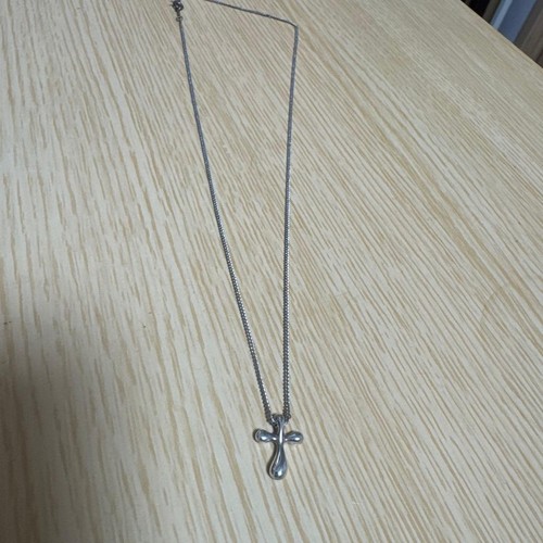 Tiffany cross necklace - co,
