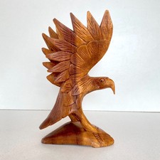 Wooden Eagle Hand Carved Wood