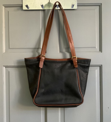 Rowallan black genuine - , leather