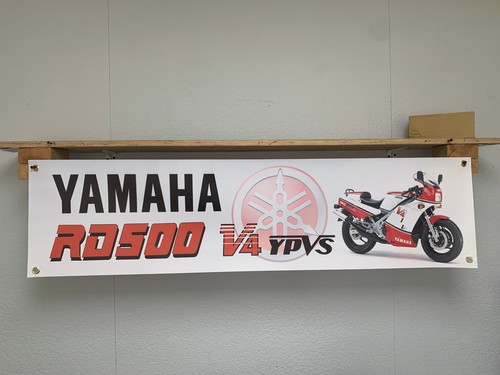 Yamaha rd500 banner ypvs - yamaha, v4