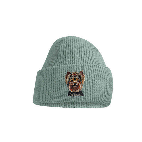 Yorkshire terrier dog beanie - yorkshire,