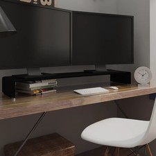 WALPLUS Glass TV Stand Monitor