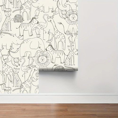 Safari animal sketch wallpaper - safari,