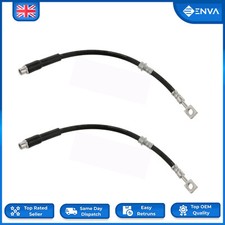 2X Front Brake Hose Pipe Line For Opel Vauxhall Vectra C Signum 24436541