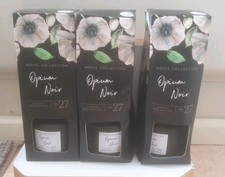 3 X Hotel Collection No. 27 OPIUM NOIR Reed Diffuser 100ml Boxes Damaged