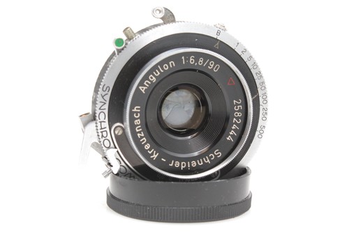Schneider angulon 90mm 8 - 90mm, f/6.8