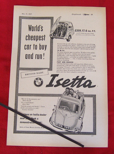 Bmw isetta bubble car microcar - isetta,