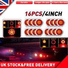 16X 4"inch Round LED Truck