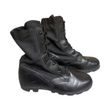 British Army Black WP Jungle Combat Boots Wellco Summer Warm Weather - All Sizes