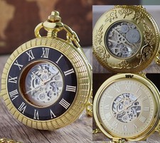 Roman Numerals Pocket Watches