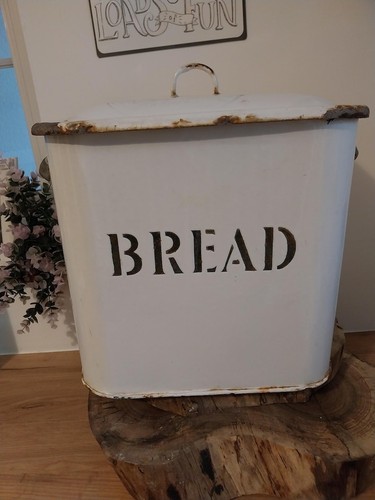 Large vintage english enamel - large,