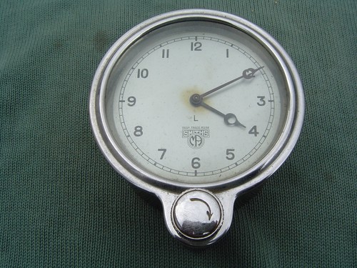 Vintage 1920s smiths car - vintage, clock