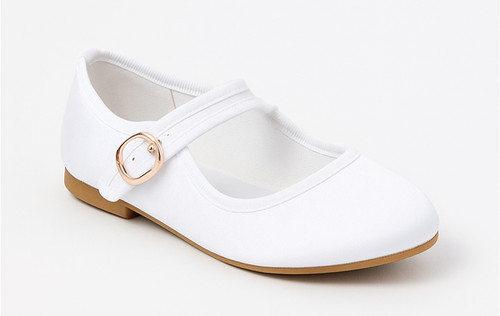 Girls satin mary jane shoes - shoes,