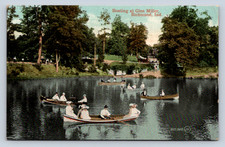 Vintage 1909 Boating at Glen