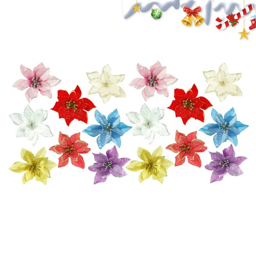 Pcs christmas flower - christmas,