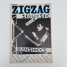 Zigzag Magazine 1978 Issue 85 Siouxsie Banshees Zig Zag