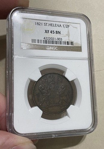 Helena 1821 half - -, penny