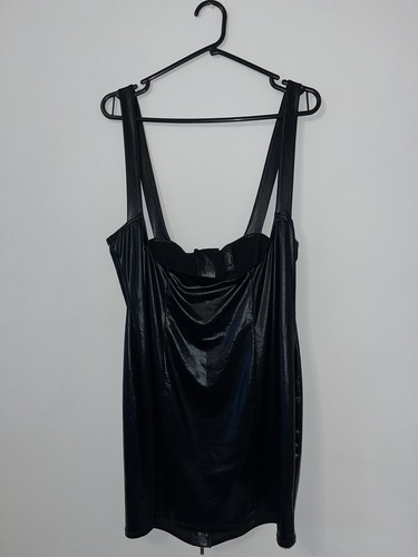 Ann summers black wet look - summers, pu