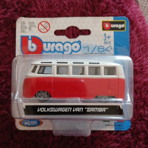 Burago diecast vw samba - 1:64,