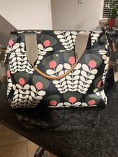 NEW Orla Kiely Black  Beige