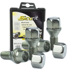 Wheel Locks tapered 60° M12x1,5 25mm for BMW 1er Cabriolet 1er Coupe 3er Cabriol