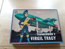 Vintage Thunderbird 2 Puzzle Virgil Tracy 100 Pieces Jigsaw Puzzle