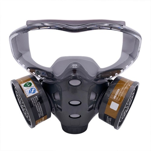 Full face gas mask - full, spray