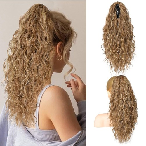 Wavy curly claw clip - wavy,