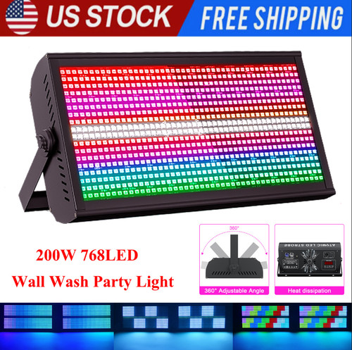 200w 768led wall wash - wall, light