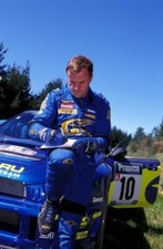 Tommi Makinen Subaru 3rd place