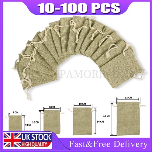 Small burlap jute - small, hessian