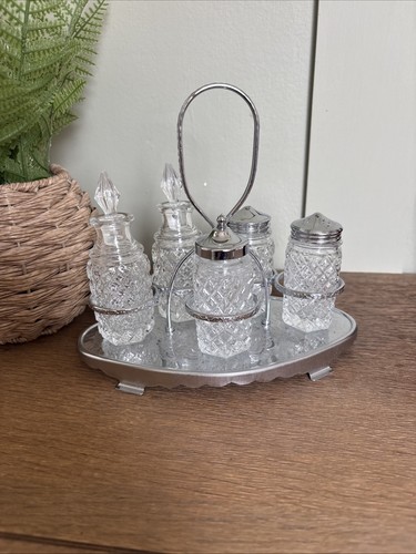 Vintage silver plated cut - silver,