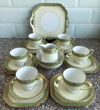 Vintage Noritake Beatrice Japanese Porcelain 6-Person Tea Service