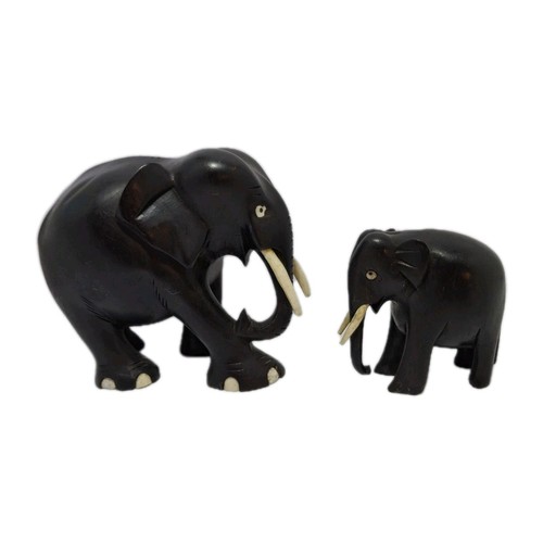 Vintage black ebony - vintage, hand