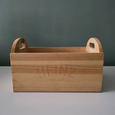 Heinz Wooden Caddy Basket