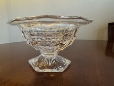 Pressed Glass Pedestal Bon Bon