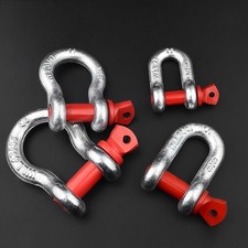 Dee/Bow Shackles 11mm 15mm 19mm 21mm 22mm 25mm 26mm Heavy duty 45#Steel Shackle
